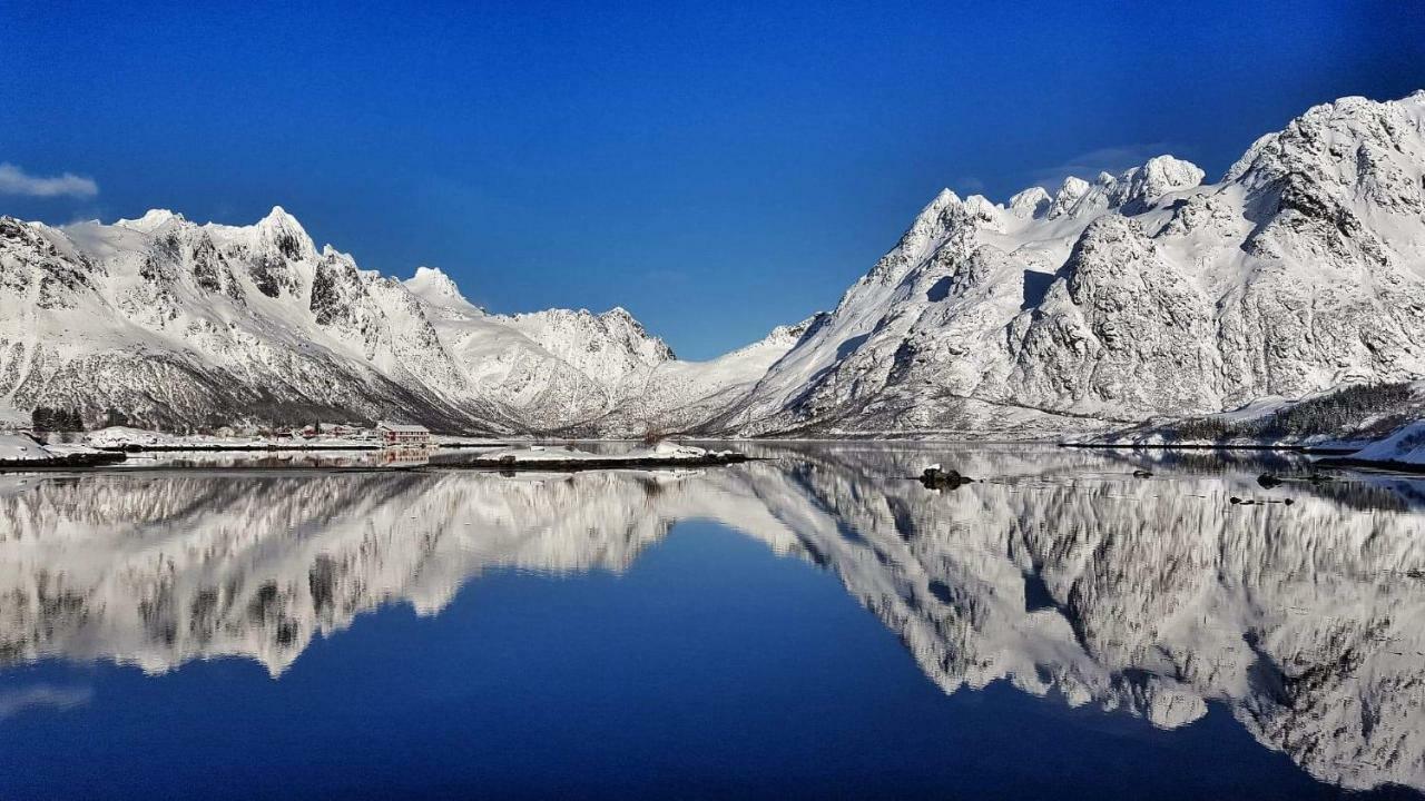 Pilan Lodge Lofoten Vestpollen Exterior foto