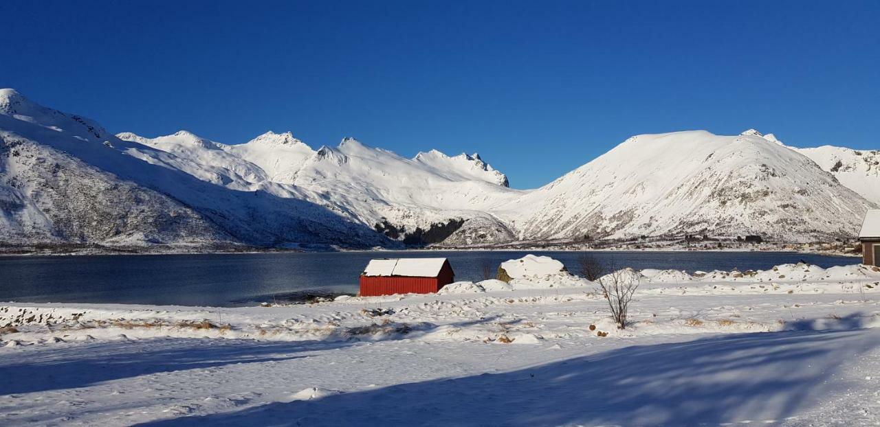 Pilan Lodge Lofoten Vestpollen Exterior foto